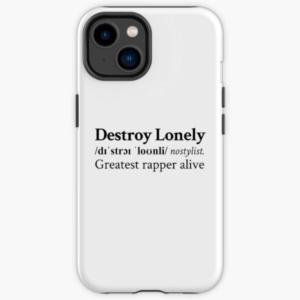 Greatest Rapper Alive by Destroy Lonely iPhone Tough Case RB1007 product Offical destroy lonely Merch