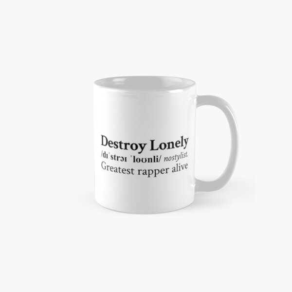 Greatest Rapper Alive by Destroy Lonely Classic Mug RB1007 product Offical destroy lonely Merch