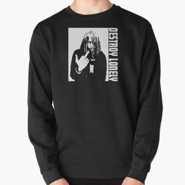 Destroy Lonely rapper illustration and designs  Pullover Sweatshirt RB1007 product Offical destroy lonely Merch