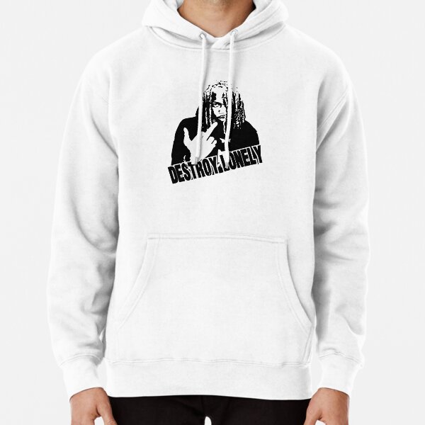 Destroy Lonely rapper illustration  Pullover Hoodie RB1007 product Offical destroy lonely Merch
