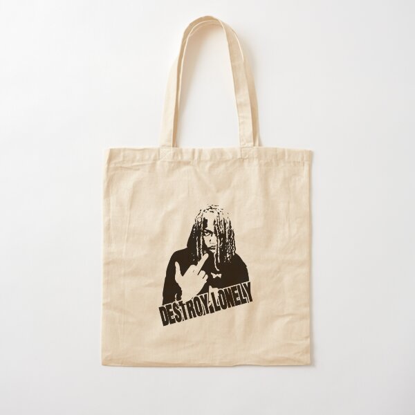 Destroy Lonely rapper illustration  Cotton Tote Bag RB1007 product Offical destroy lonely Merch