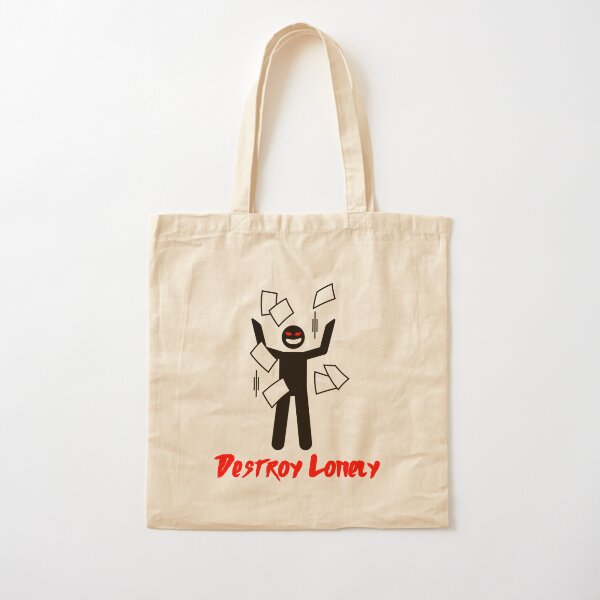 destroy lonely  Cotton Tote Bag RB1007 product Offical destroy lonely Merch