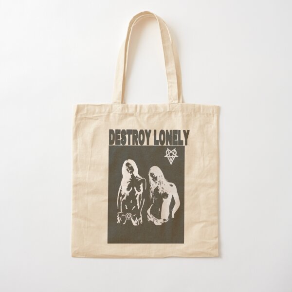 Destroy Lonely MusicianDestroy Lonely Musician    Cotton Tote Bag RB1007 product Offical destroy lonely Merch