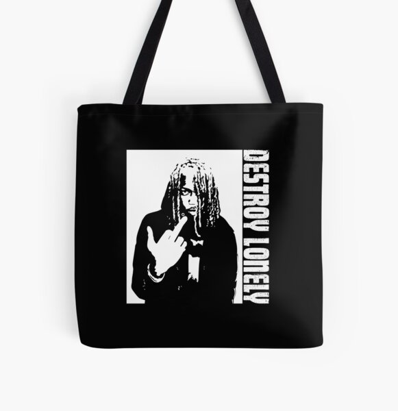 Destroy Lonely rapper illustration and designs  All Over Print Tote Bag RB1007 product Offical destroy lonely Merch