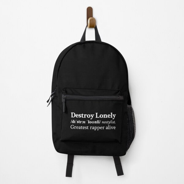 Greatest Rapper Alive by Destroy Lonely Backpack RB1007 product Offical destroy lonely Merch