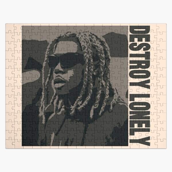 Destroy Lonely rapper illustration and art Jigsaw Puzzle RB1007 product Offical destroy lonely Merch