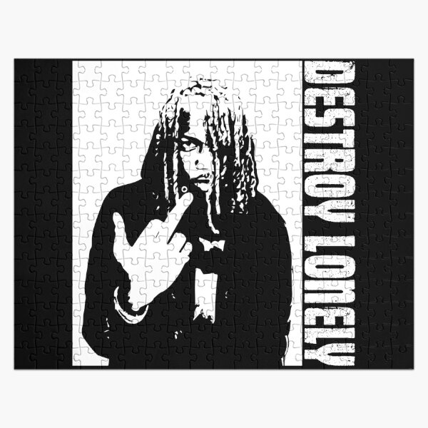 Destroy Lonely rapper illustration and designs  Jigsaw Puzzle RB1007 product Offical destroy lonely Merch
